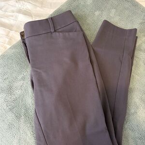 LOFT Charcoal Julie Trousers